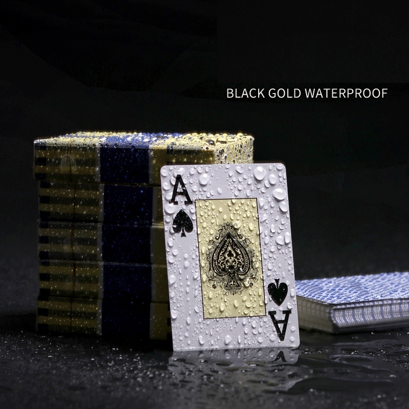 Bộ bài tây nhựa Poker PVC Texas Holdem cao cấp không thấm nước Poker Chip