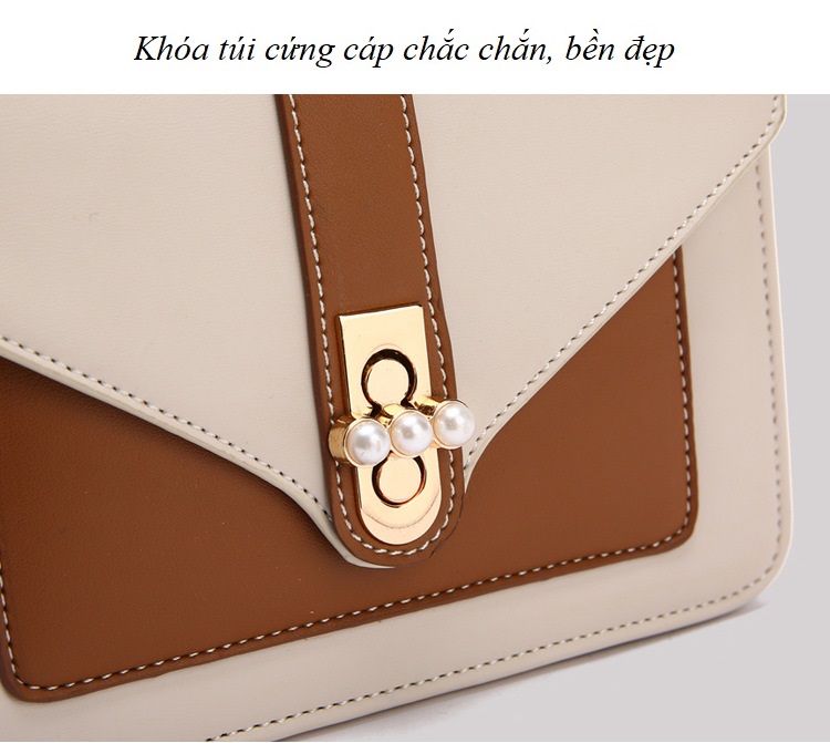 Túi đeo chéo thời trang đơn giản dễ phối đồ cho nữ