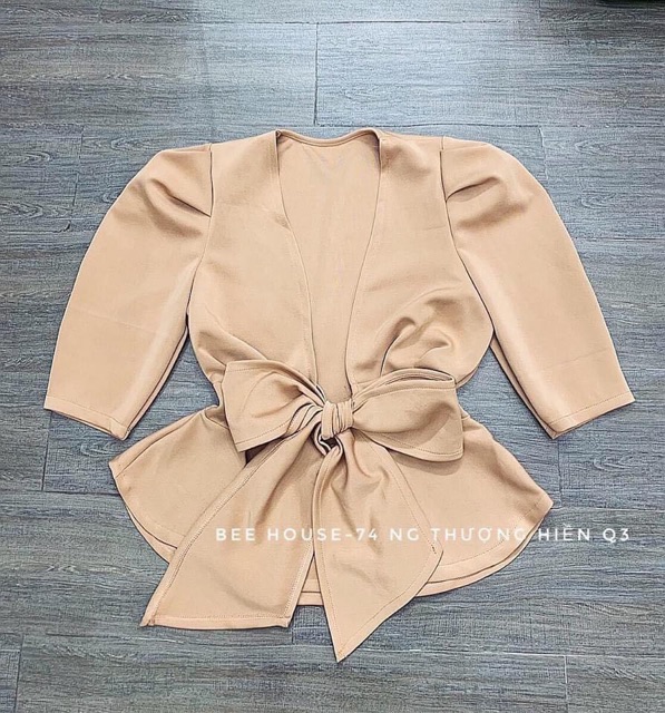 [HCM]Áo Peplum Nơ Bigsize (60KG->90KG)
