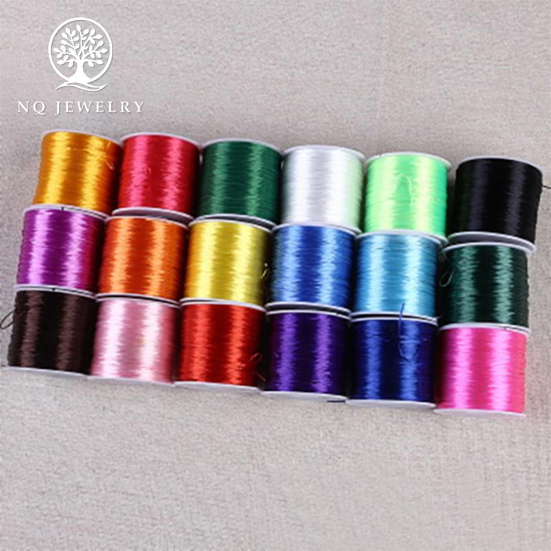 [HCM]Cuộn dây thun đan vòng phong thủy cỡ trung 60m - NQ Jewelry