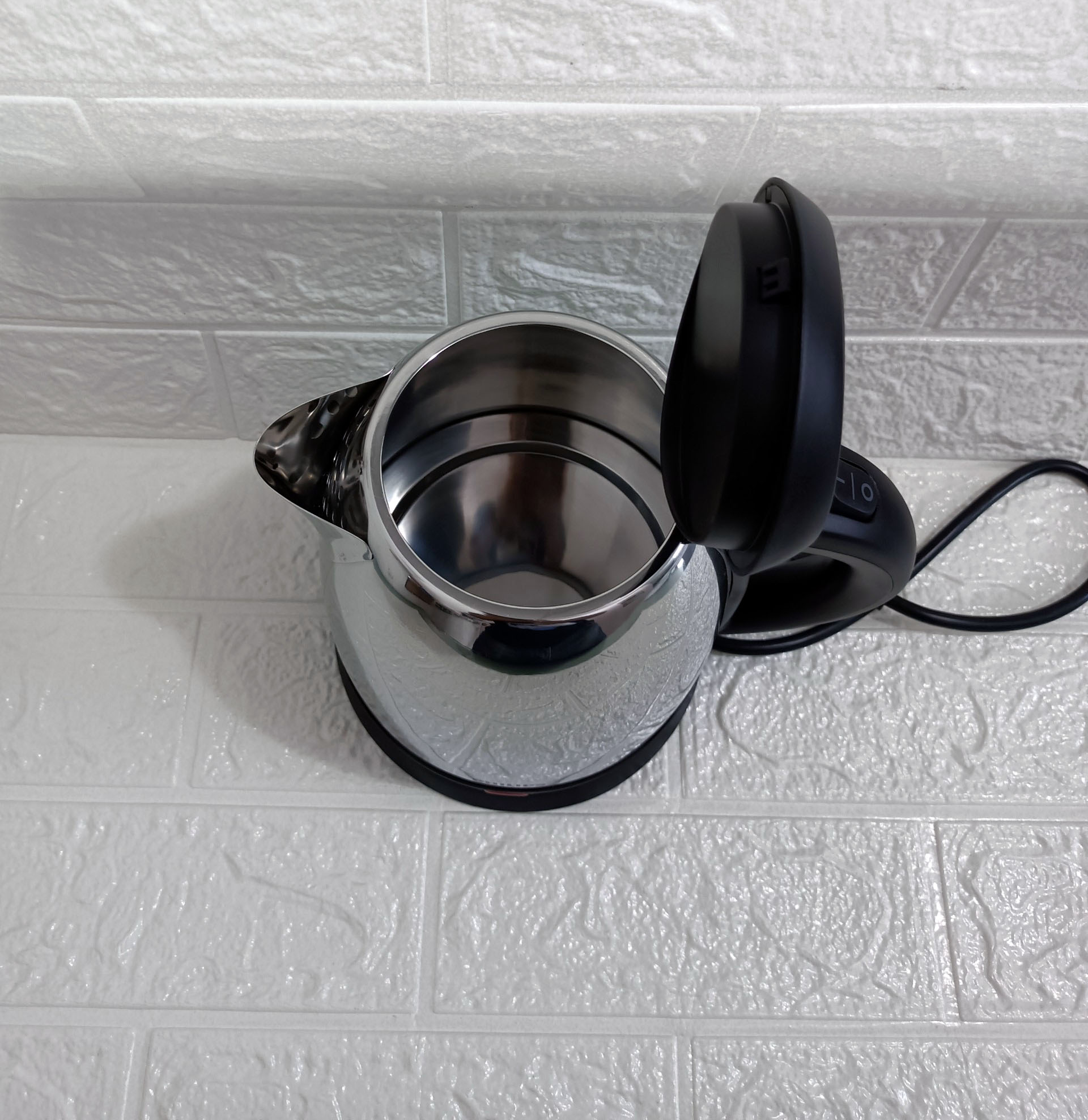 Ấm siêu tốc mini inox Philips HD9303 1.2 lít