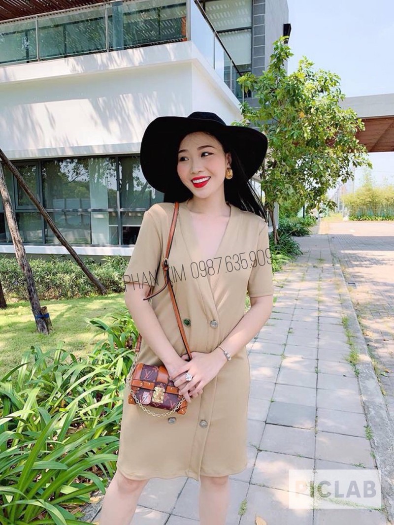 [HCM]ĐẦM SUÔNG GIẢ VEST SANG CHẢNH - MT03