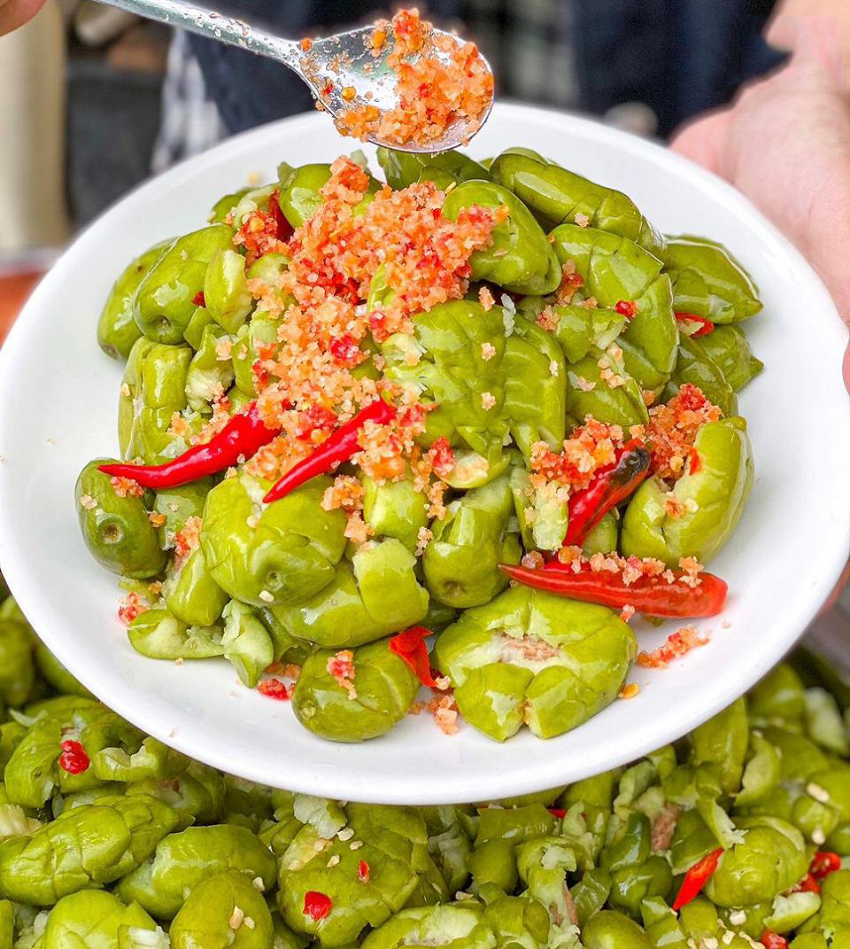 [300gr] Cà Na đập dập sốc muối ớt chua ngọt