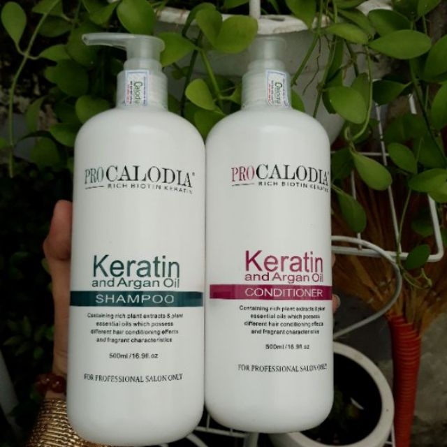 [HCM]CẶP GỘI XÃ PHỤC HỒI TÓC HƯ TỔN CALODIA SPA ITALIA 500ML x 2