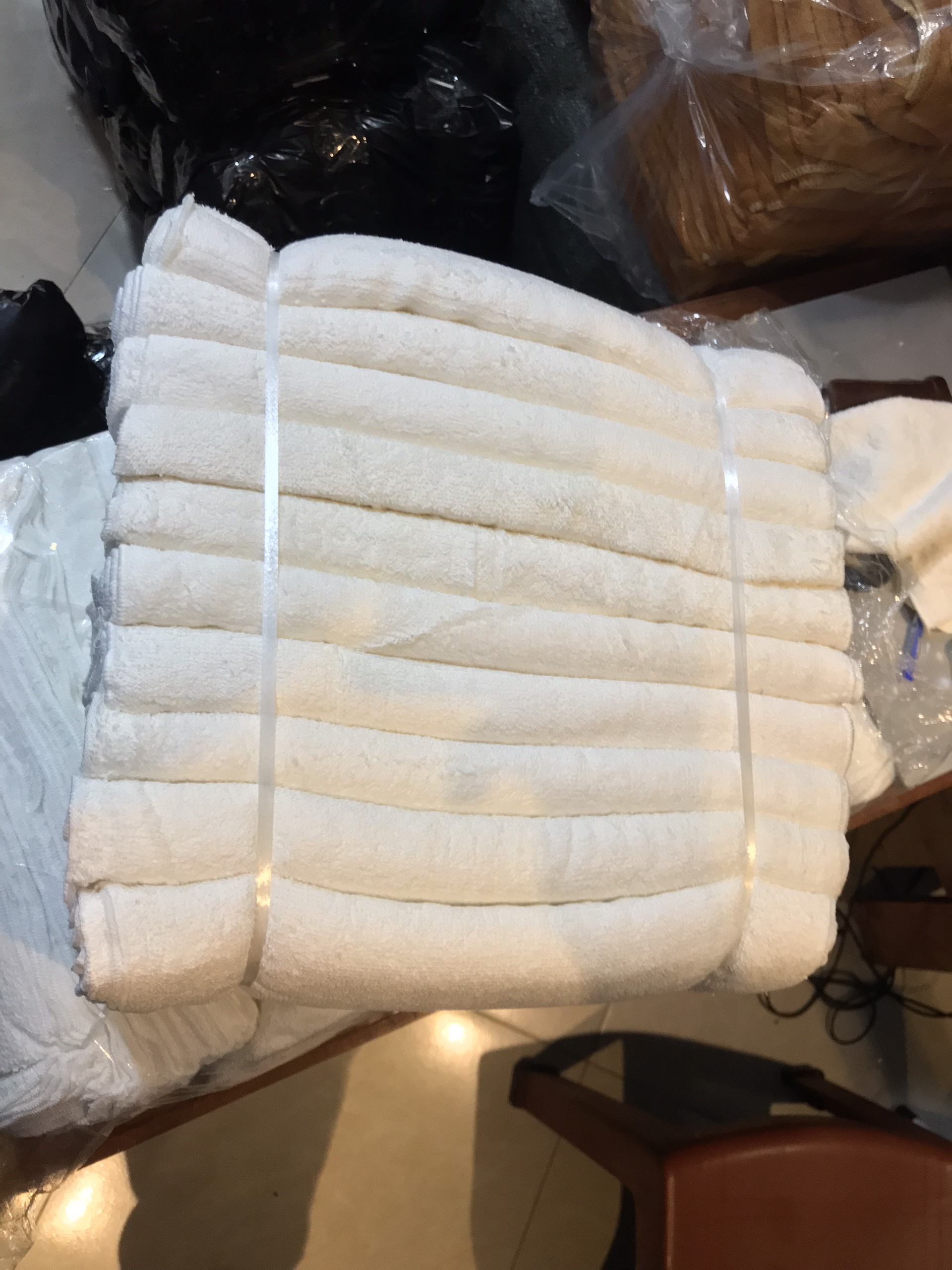 Khăn cân ký cotton để lau chùi