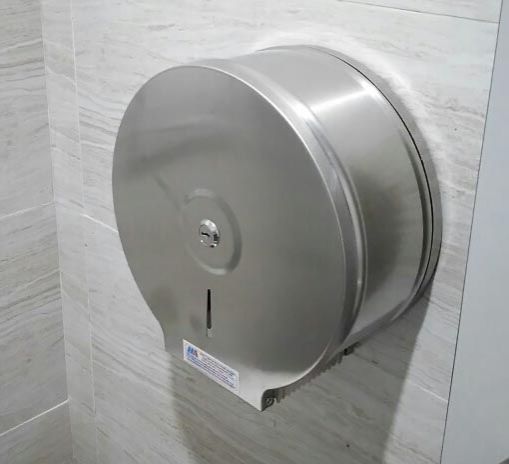 Hộp đựng giấy vệ sinh cuộn lớn Inox