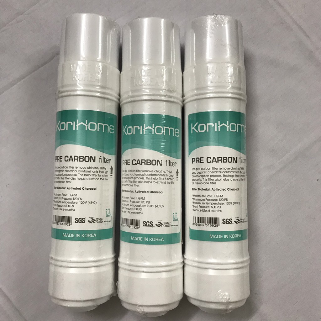 Pre Carbon Filter Element 10" U Type - Korihome