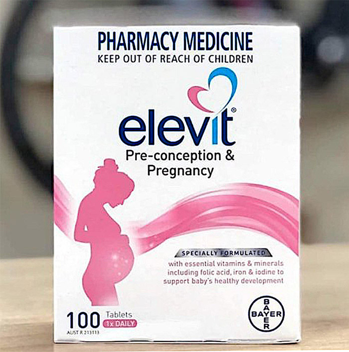 Vitamin tổng hợp Elevit cho bà bầu