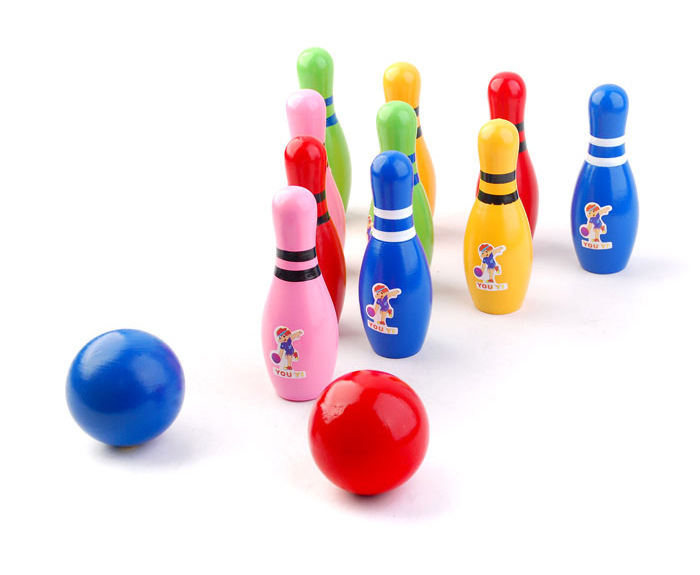 Đồ chơi bowling bằng gỗ