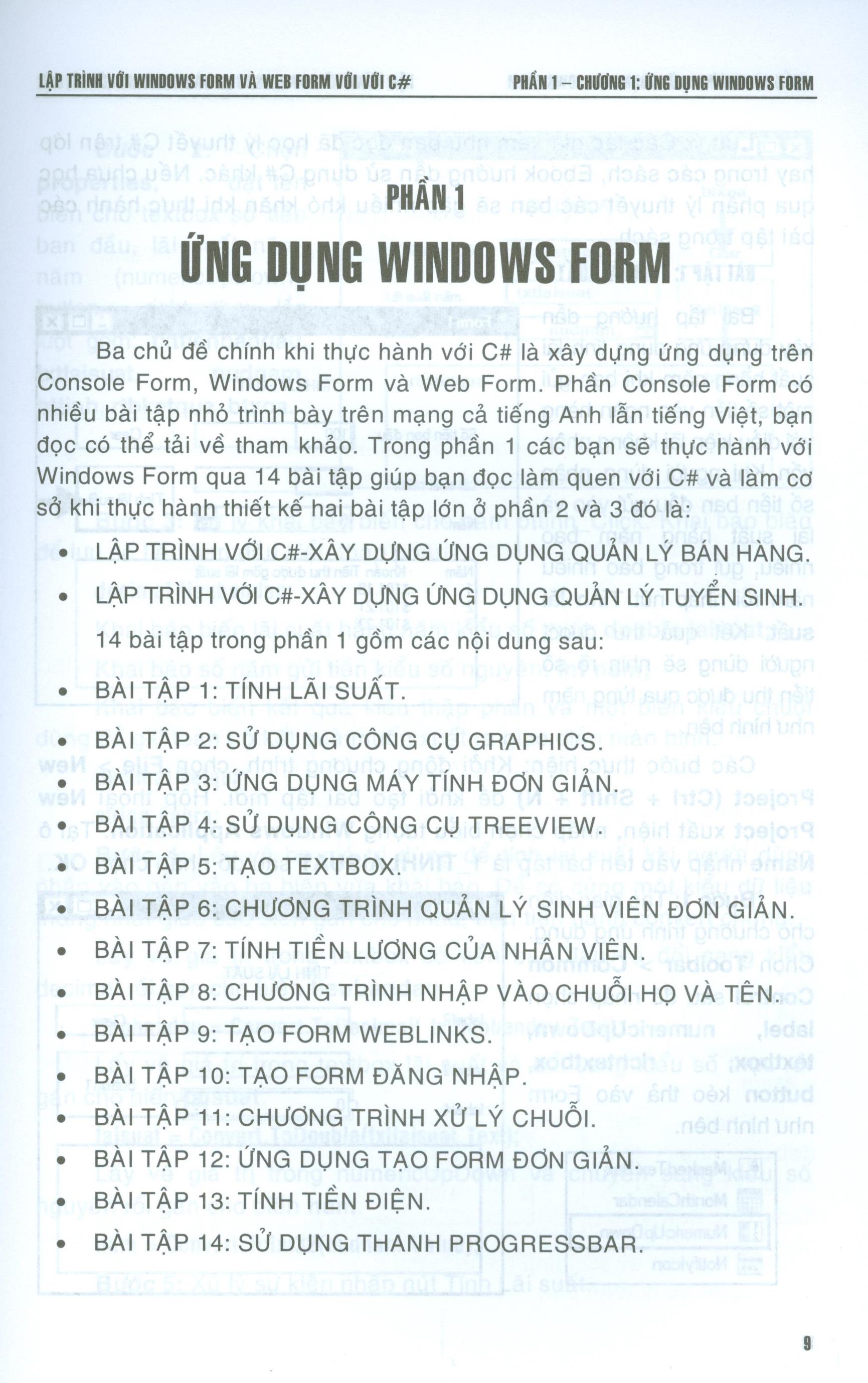 Lập Trình Windows Form Và Web Form Với C#