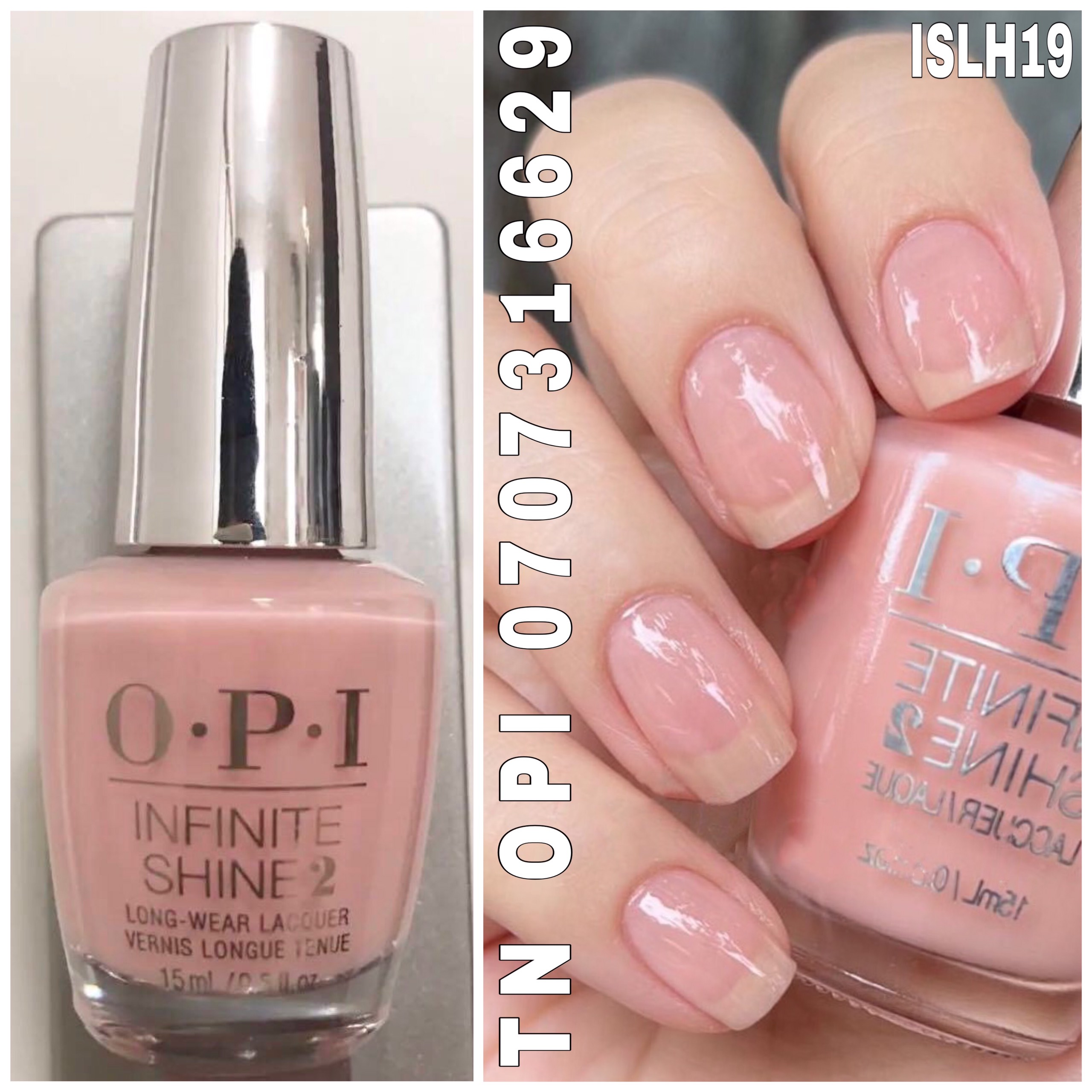 SƠN NẮP BẠC LẠNH ISLH19 - SƠN MÓNG TAY OPI 15ML