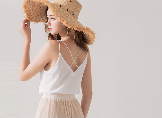 [HCM]Áo 2 dây dây chéo 2 cách mặc