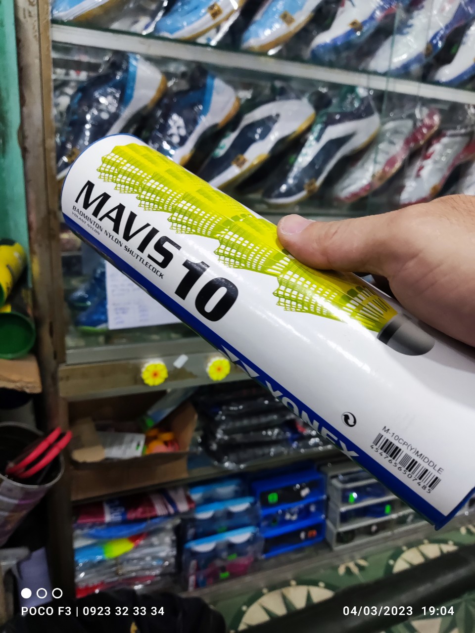 Hộp cầu lông Cao cấp Yonex Mavis 10 (6 trái/hộp)