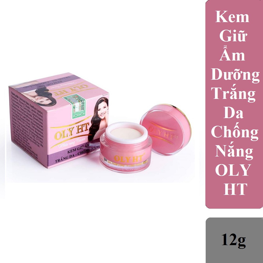 Kem OLy HT Trắng Da Giữ Ẩm Chống Nắng 12g
