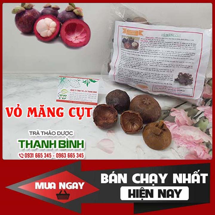 Vỏ măng cụt khô 500g - hàng công ty giá tốt