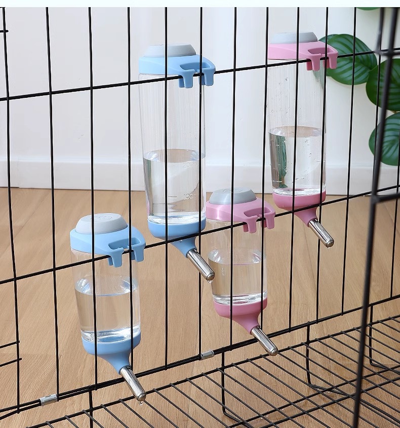 Bình nước 350ml - 500ml cho thỏ bọ chó mèo - T3 PETS SHOP