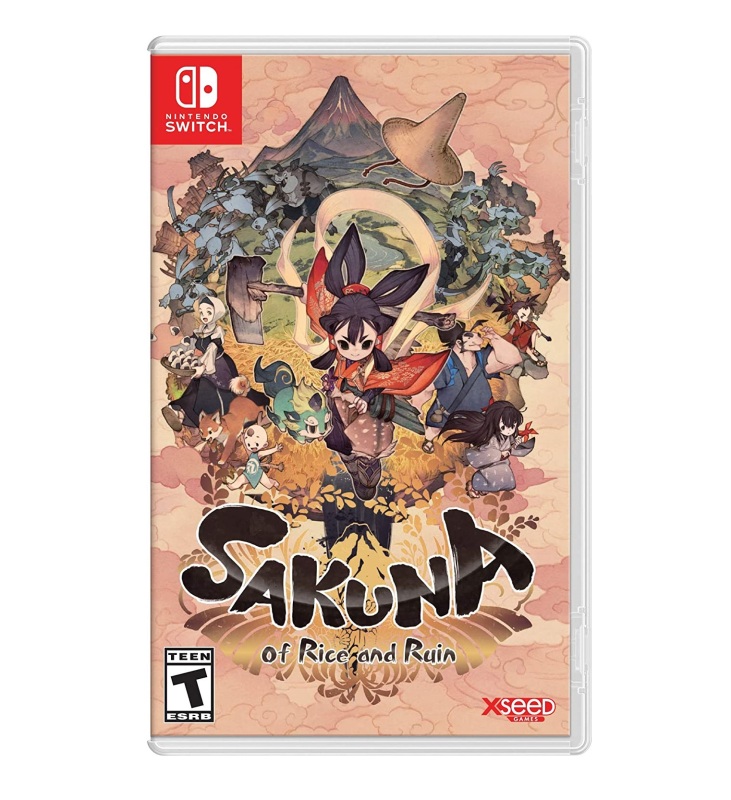 [HCM]Thẻ game Sakuna OF Rice And Run Nintendo Swicth
