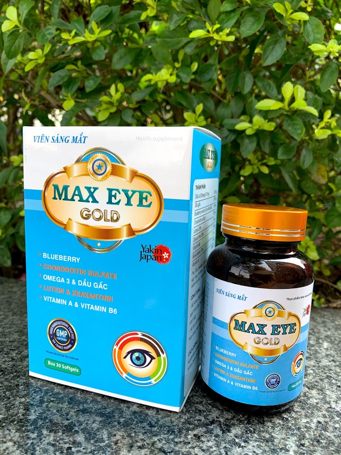 Viên uống bổ mắt, sáng mắt Max eye gold