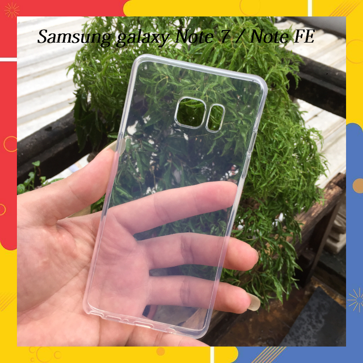 Ốp lưng silicon samsung galaxy note 7 / note FE cao cấp Siêu Hót