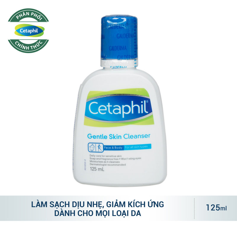 [HCM]Sữa Rửa Mặt Cetaphil Gentle Skin Cleaner 125ml