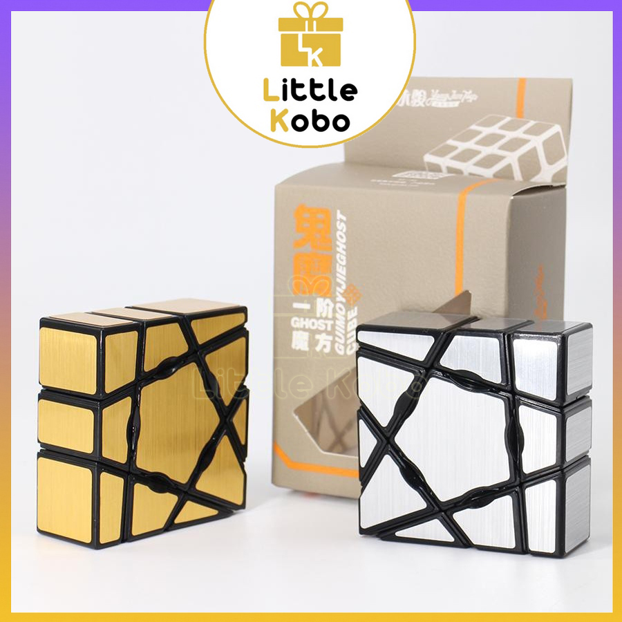 Rubik Ghost Mirror 1x3x4 Cube YongJun Rubic Biến Thể Đồ Chơi Trí Tuệ Trẻ Em Phát Triển Tư Duy Thông Minh - Little Kobo
