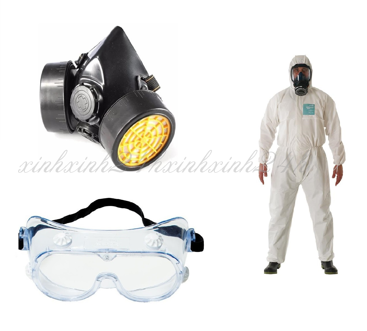 Trọn Bộ Đồ Bảo Hộ Phun Thuốc Trừ Sâu- Tặng kèm phin lọc