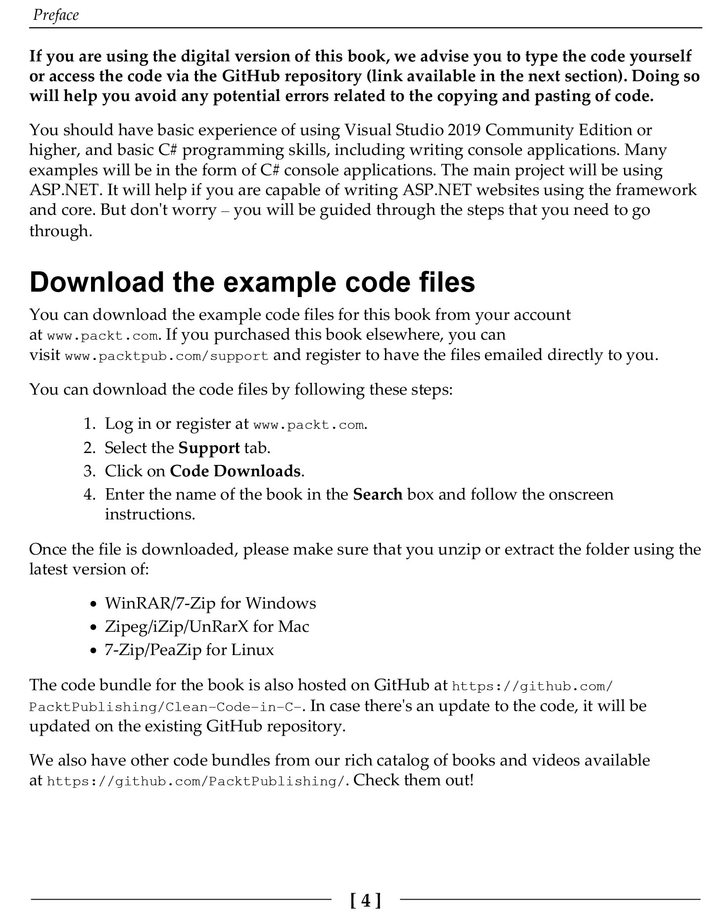 Sách Tiếng Anh Clean Code in C Refactor your legacy C code base and improve application performance by applying best practices