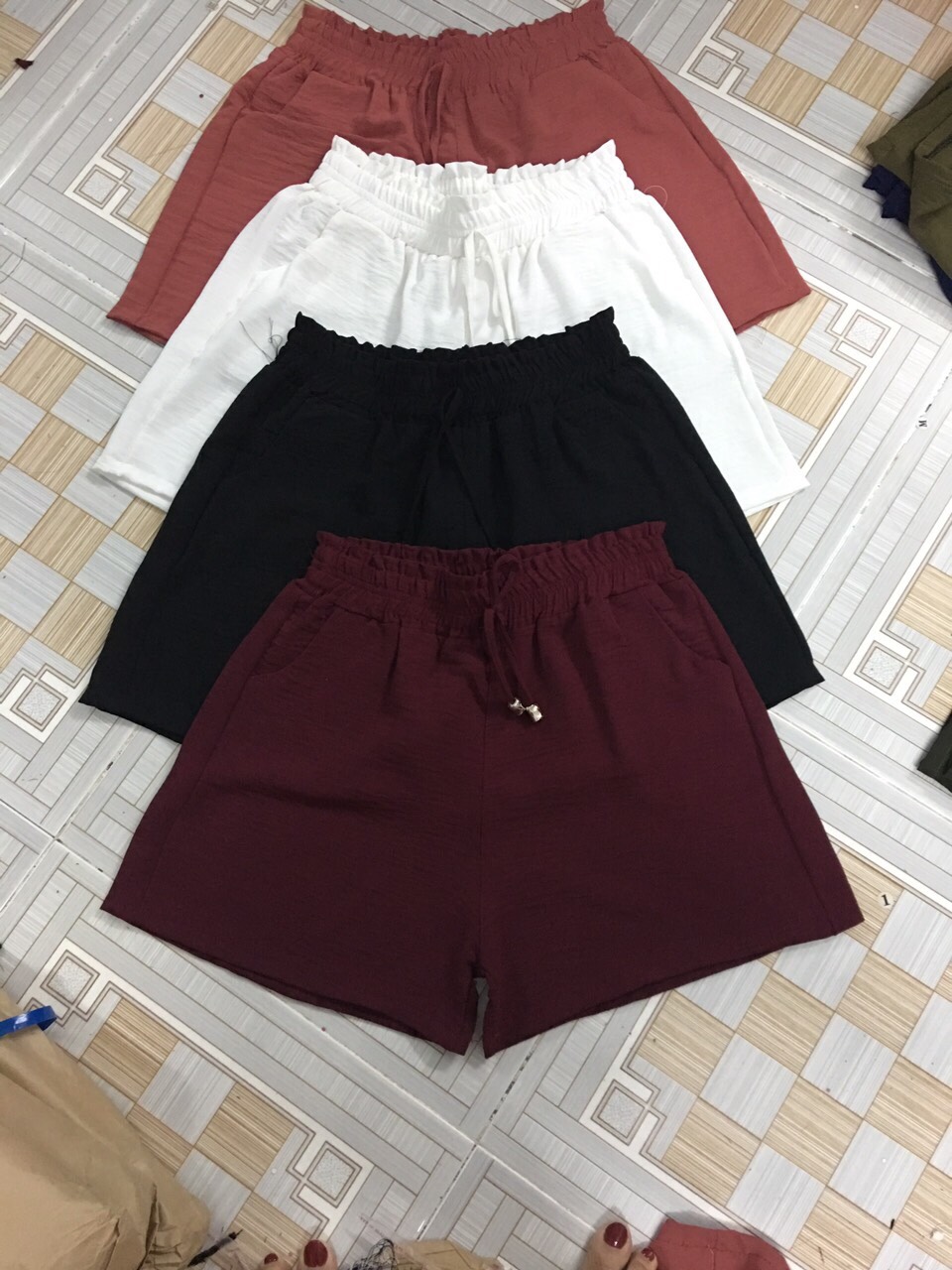 QUẦN SỌT THUN TĂM MỀM SIÊU CO GIÃN SIZE 45-65KG MỊN MÁT THOẢI MÁI DỄ MẶC