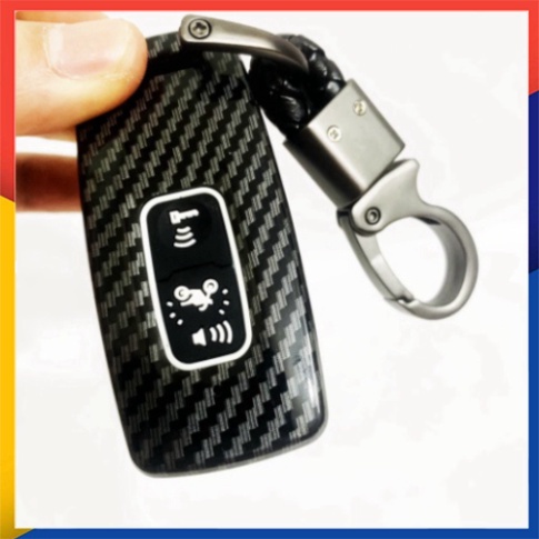 Ốp chìa khóa carbon smartkey honda sh mode 2022-2023 mã hon 15, vỏ bọc chìa khóa smartkey carbon