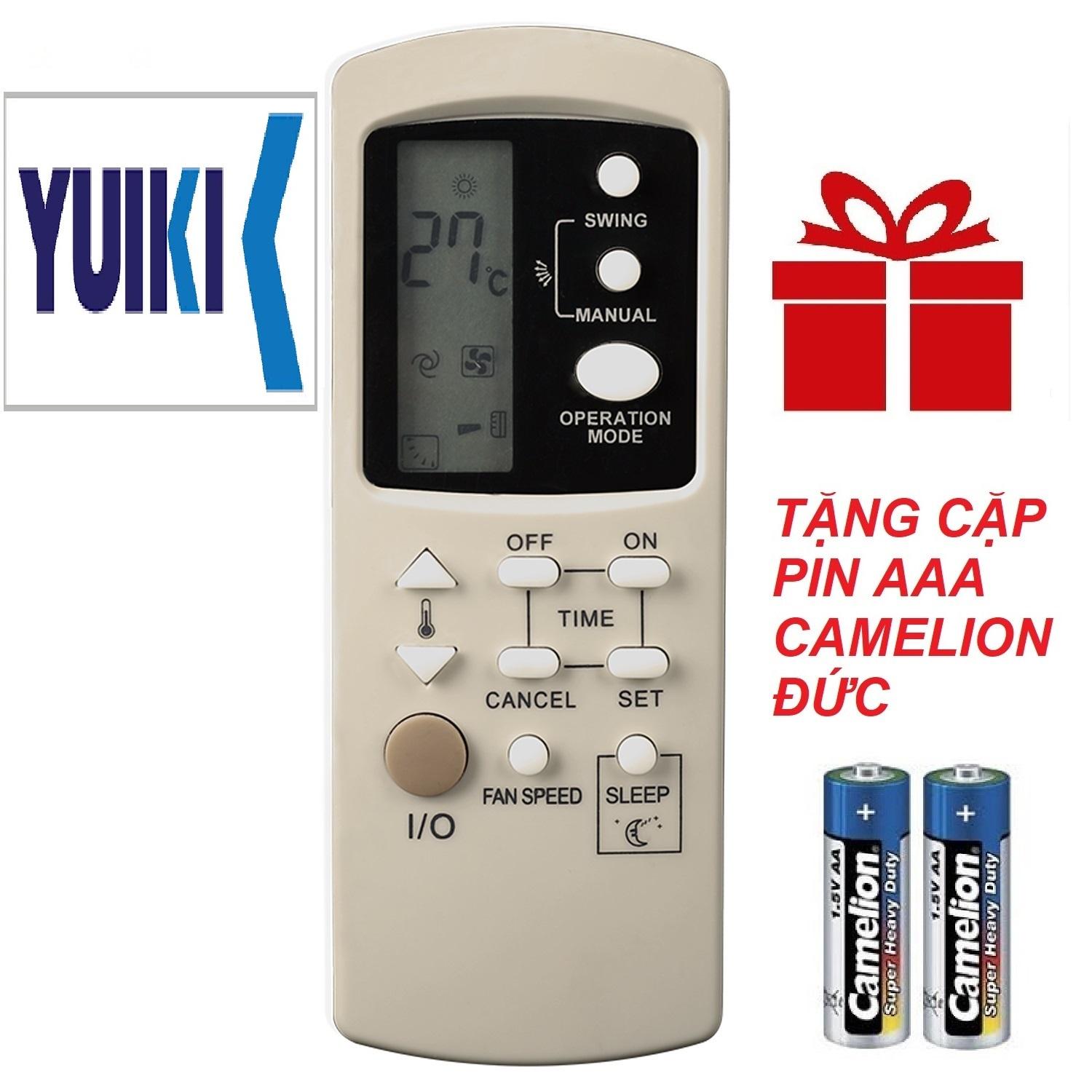 [HCM]Remote máy lạnh YUIKI mẫu 1 - Điều khiển điều hòa YUIKI - ĐIỆN TỬ TUỆ LÂM