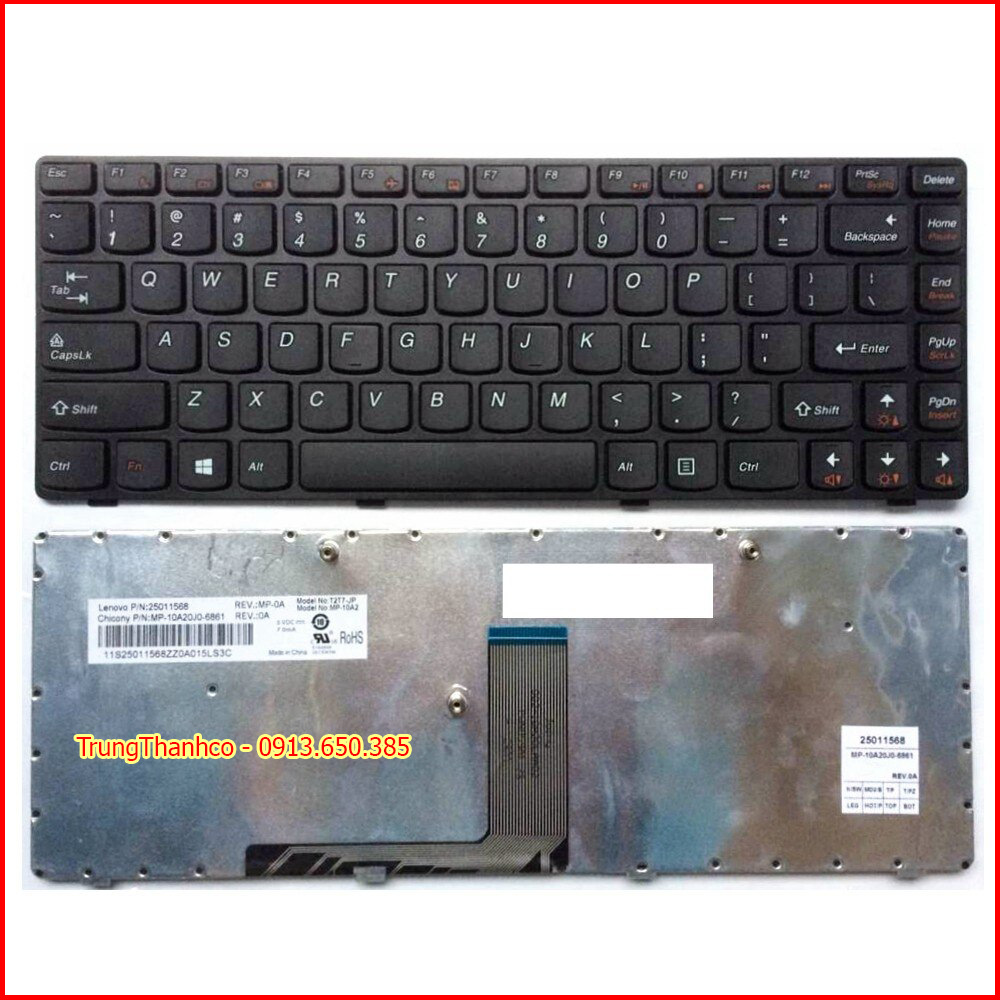Bàn Phím Laptop Lenovo G470
