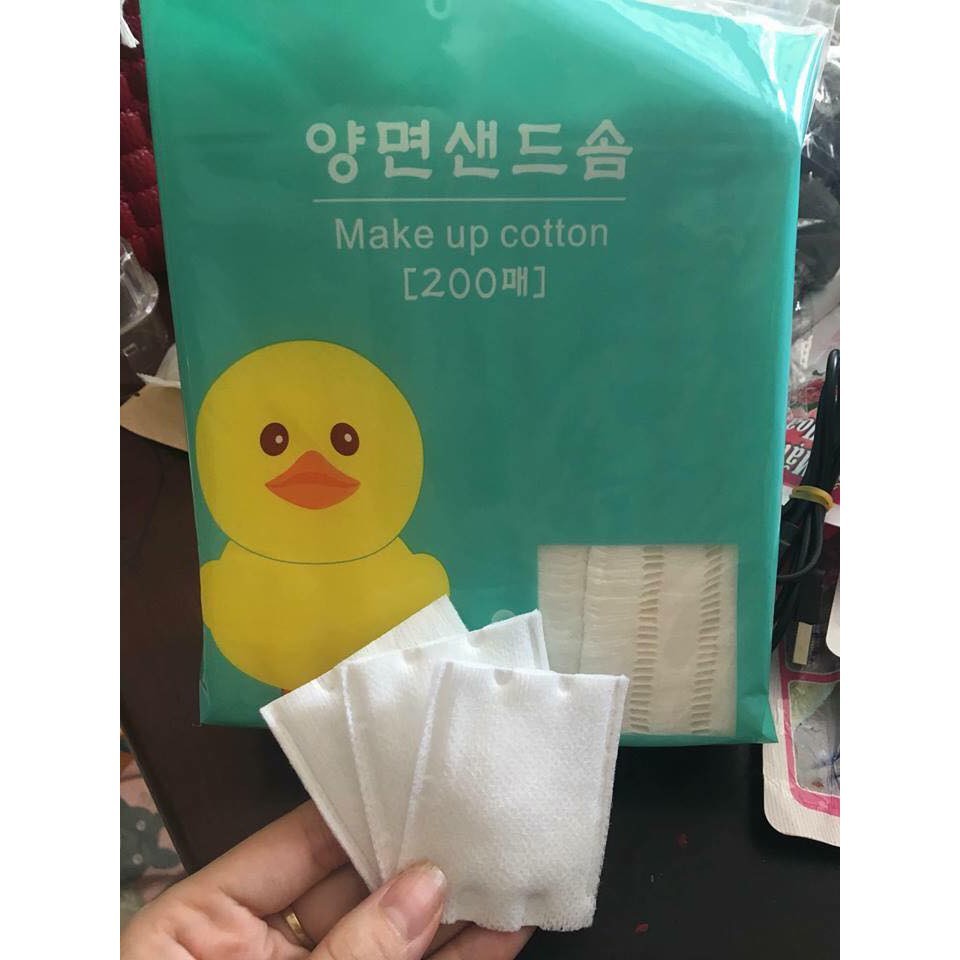 Set 200 Miếng Bông Tẩy Trang Cotton Line