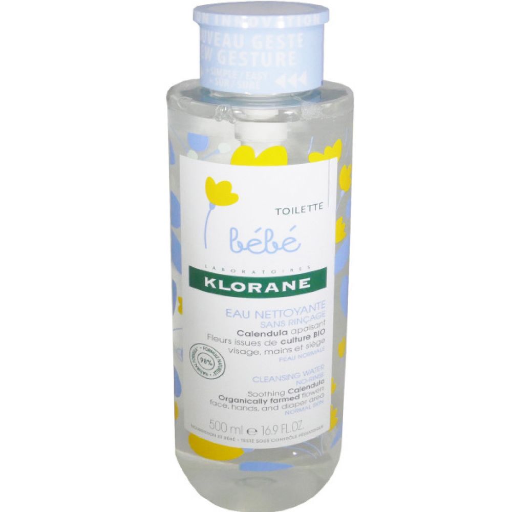 [HCM]NƯỚC TẨY TRANG CHO BÉ KLORANE BEBE 500ML