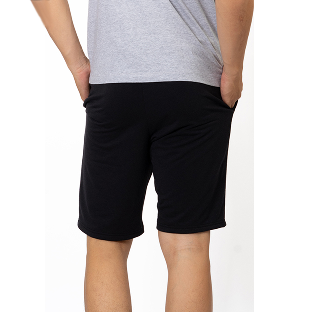 Quần Short nỷ lưng thun nam Novelty màu đen 200042Q