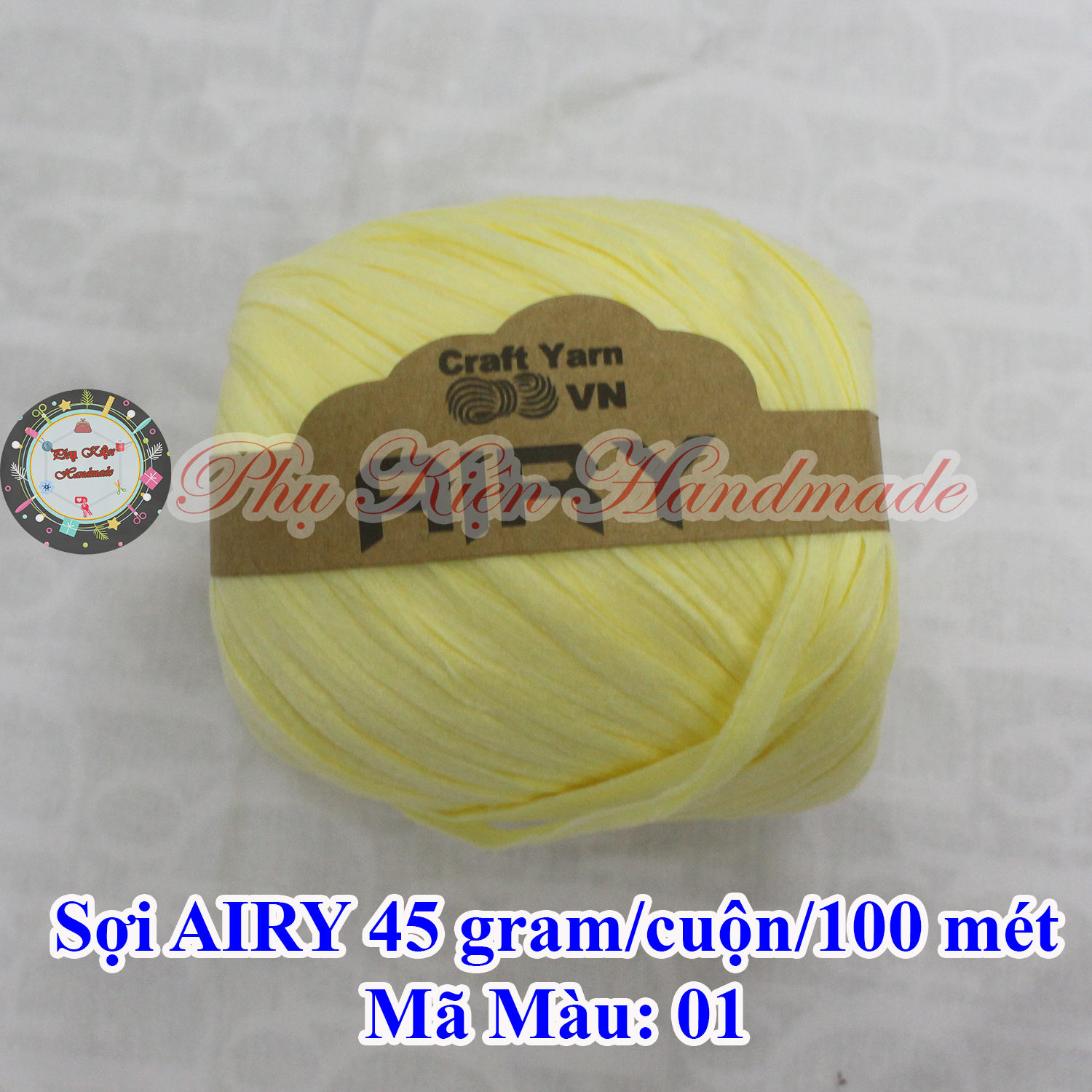 Sợi AIRY (35k/ cuộn/40 gram/ 100 mét)