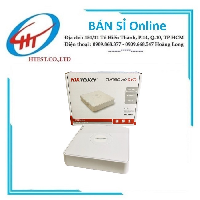 5 Bộ Đầu ghi hình camera 4 kênh Hikvision - Hàng chính hãng - Đầu ghi hình camera DS-7104HGHI-F1
