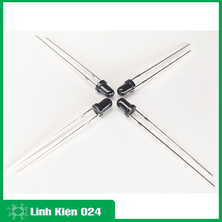 Gói 20 Bóng led thu hồng ngoại 3mm (đen)