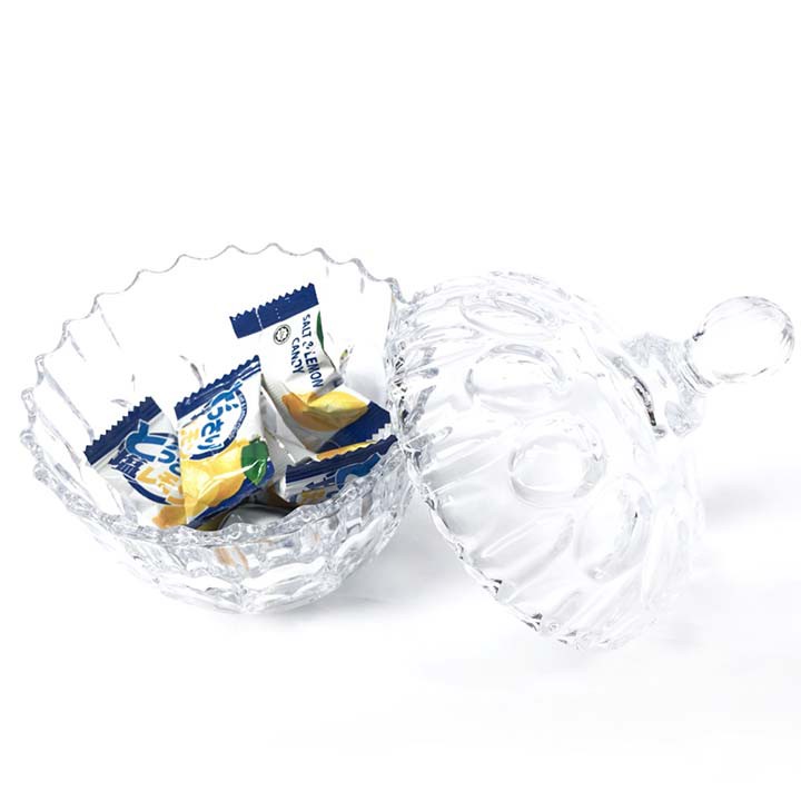 [HCM]Set 3 Thố pha lê đựng hạt dưa bánh mứt ngày Tết