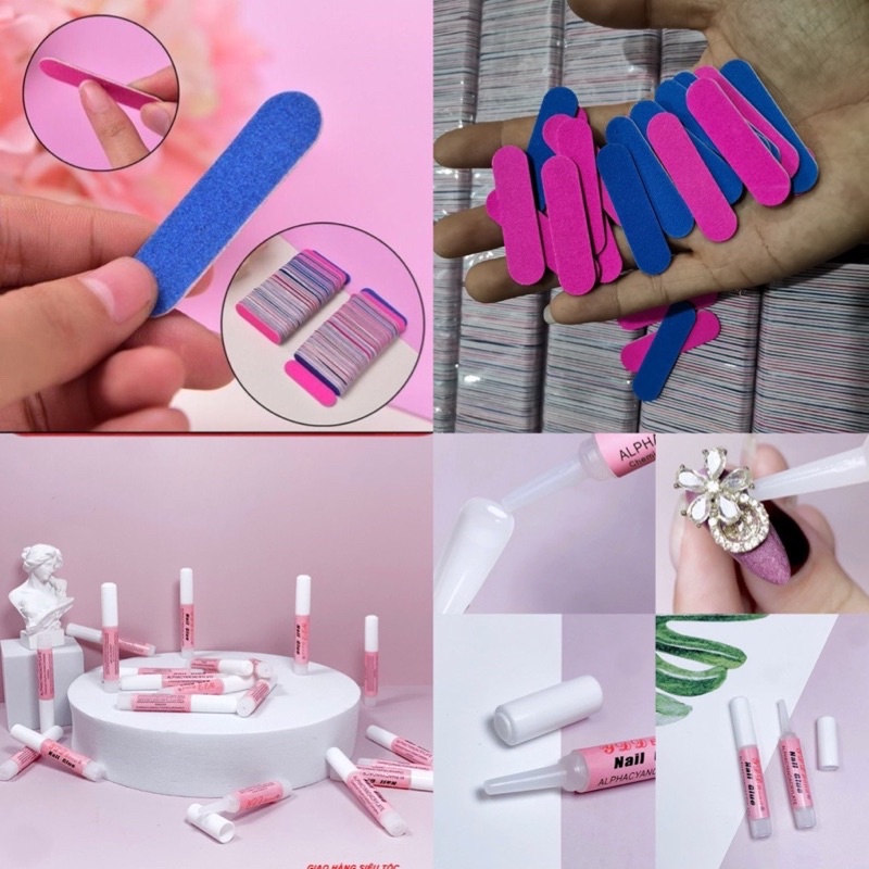 keo dán móng mini , keo dán nailbox 2g dán móng giả