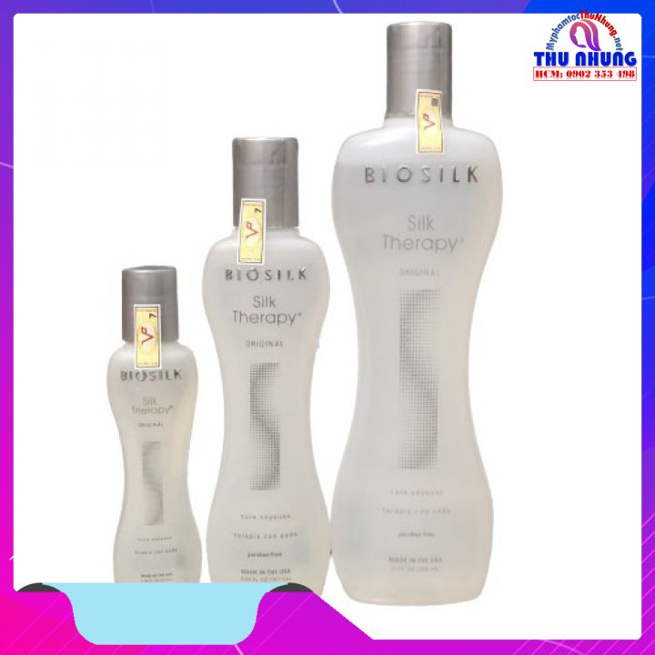 [CHÍNH HÃNG] [HCM]Tinh dầu dưỡng tóc cao cấp Biosilk Silk Therapy