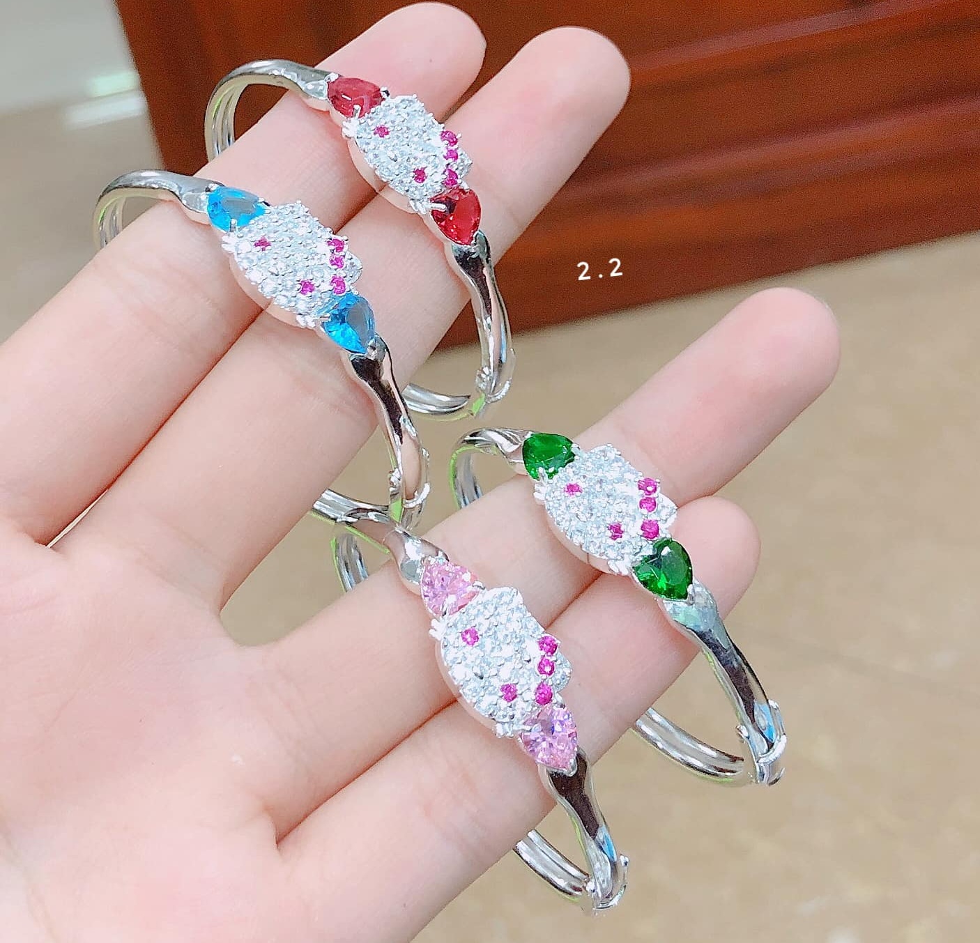 Lắc tay bạc Hello Kitty cho bé gái