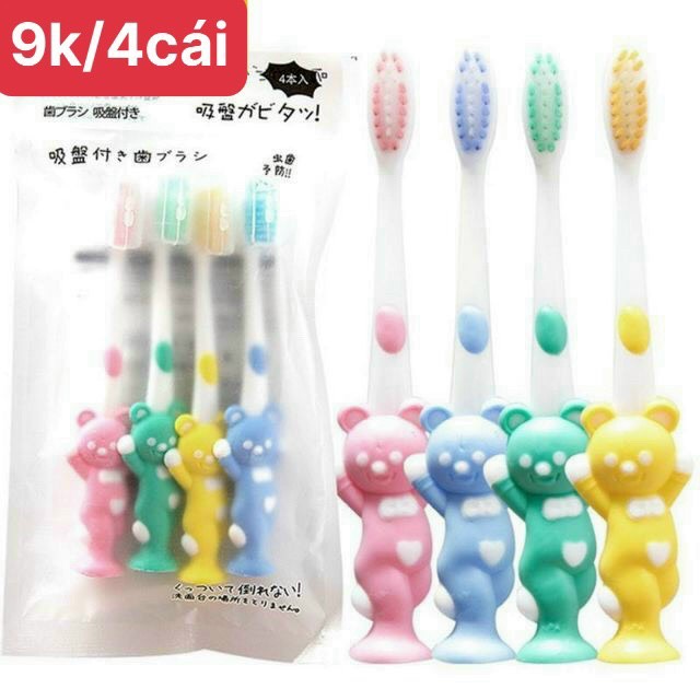 Bàn chải đánh răng lông tơ siêu mềm cho bé