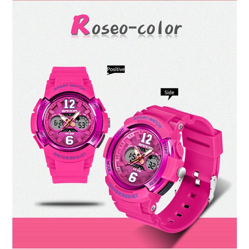 Nơi bán new childrens watches outdoor sports children boys and girls LED digital watch waterproof childrens sports watch - intl
