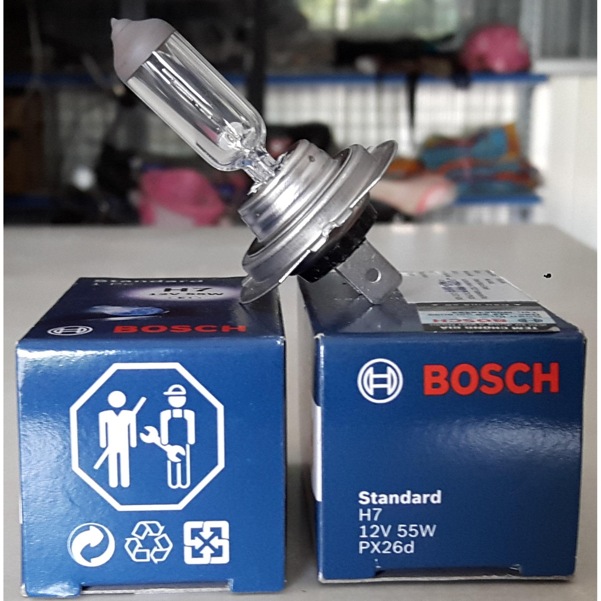 1 Bóng Đèn BOSCH H7 - 12V 55W - Made in Korea.