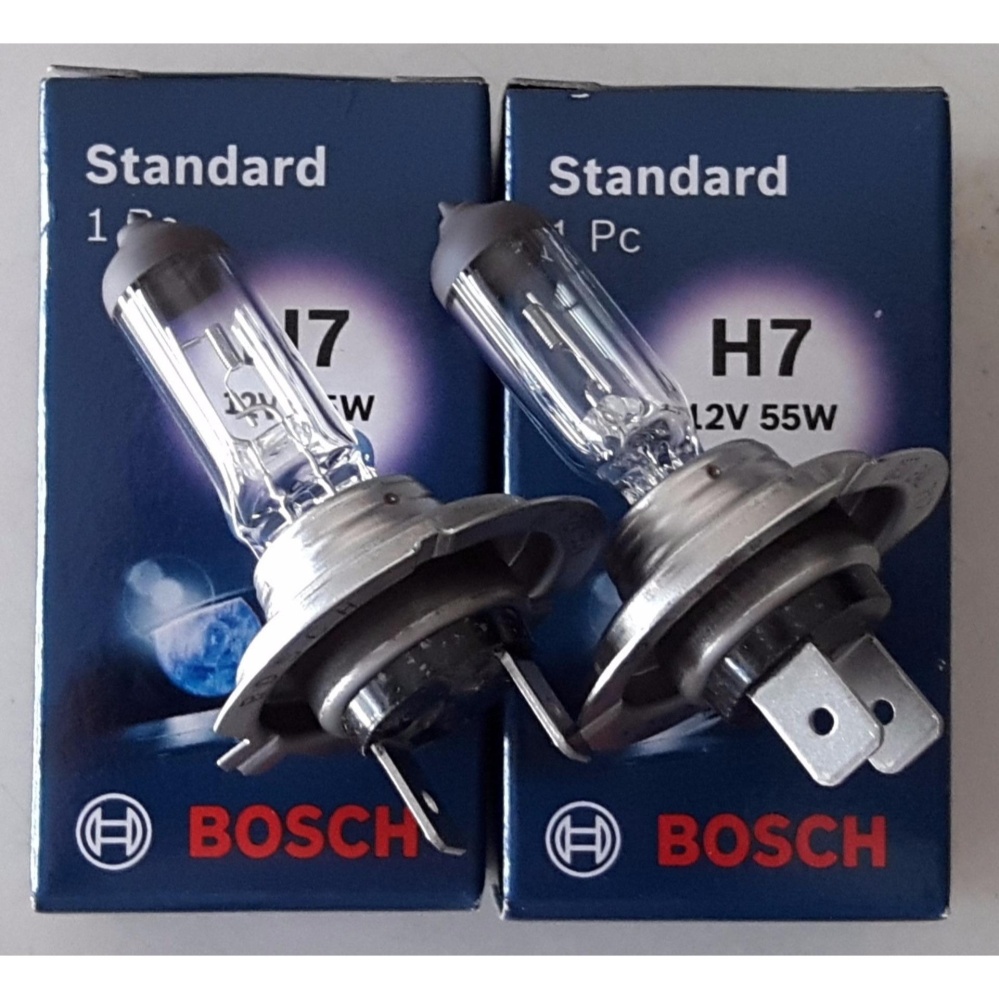 1 Bóng Đèn BOSCH H7 - 12V 55W - Made in Korea.