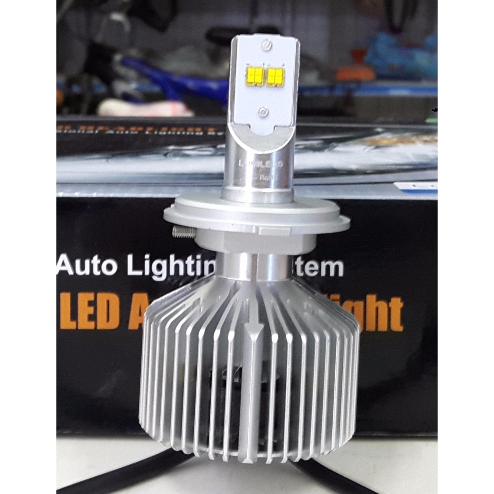 [BOSCH_Version 2018] Chân H4 - 01 Bóng đèn Led siêu sáng Lumileds (Màu Vàng Nắng - 4000 Kelvin).