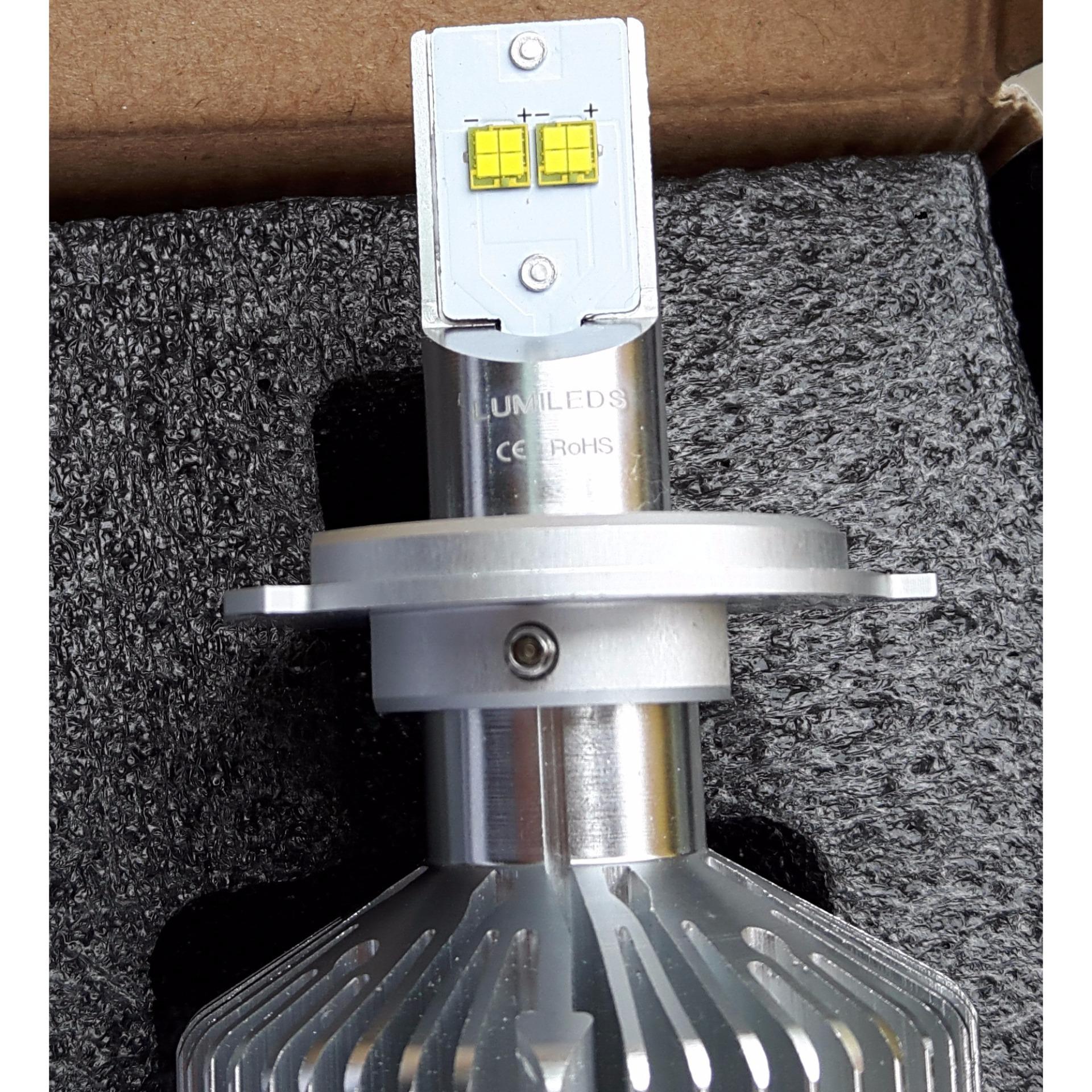 [BOSCH_Version 2018] Chân H4 - 01 Bóng đèn Led siêu sáng Lumileds (Sáng Trắng - 6000 Kelvin).