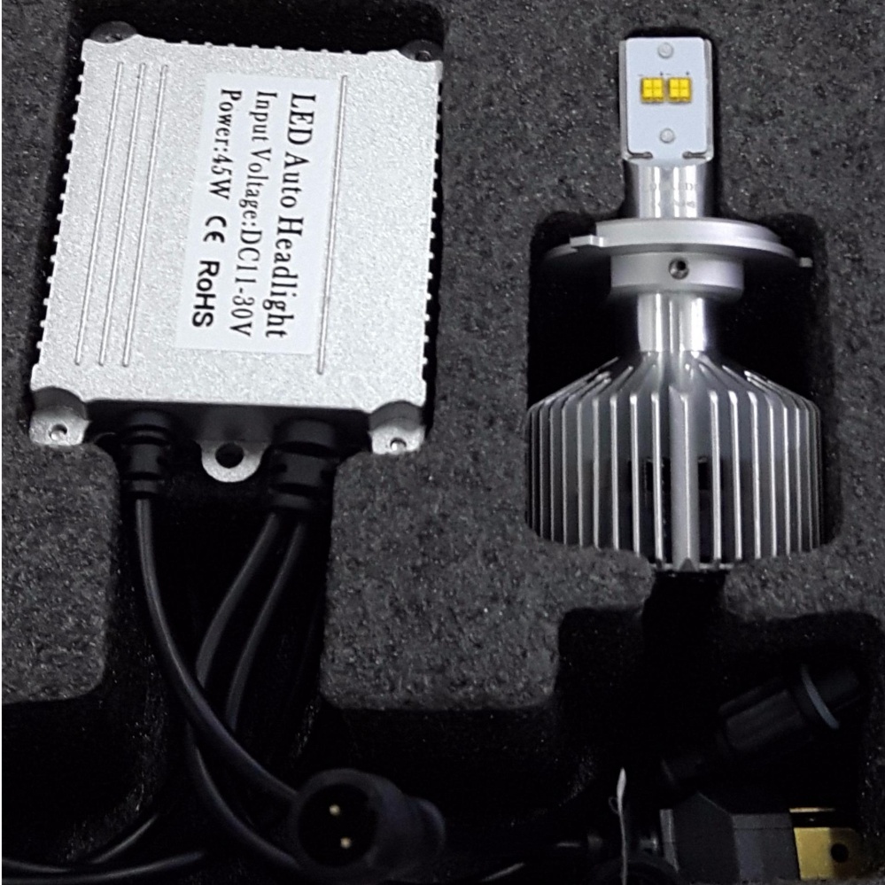 [BOSCH_Version 2018] Chân H4 - 01 Bóng đèn Led siêu sáng Lumileds (Sáng Trắng - 6000 Kelvin).