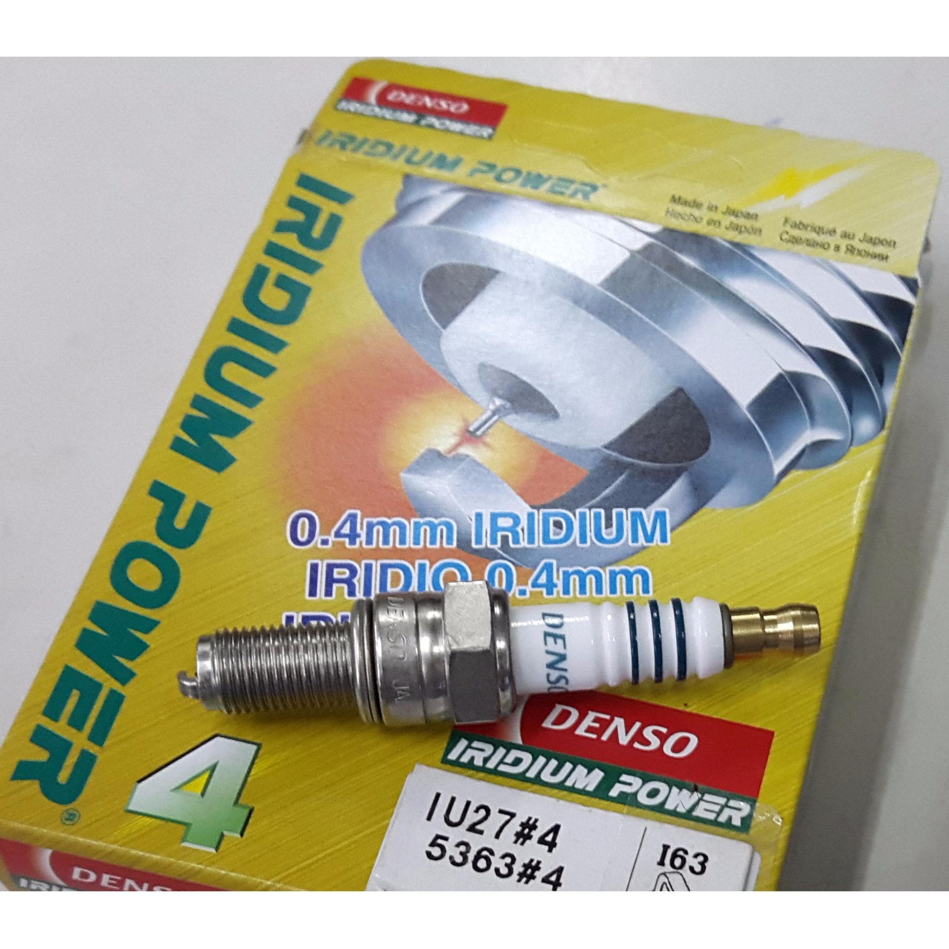 [HCM]1 BUGI DENSO IRIDIUM JAPAN IU27 (Winner+Sonic+CBR+FZ150+Z1000+@125/150) - Made in Japan