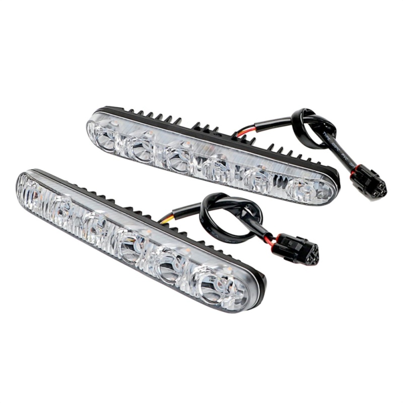 1 cặp Tự Động Đèn Chạy Ban Ngày DRL LED Nhan Kiểu Dáng Xe-quốc tế